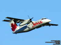 Air Canada Jazz - Bombardier Dash 8 Q100 - C-GANF - FIN 802 (Transf�r� chez Air Canada Express - Jazz Aviation)